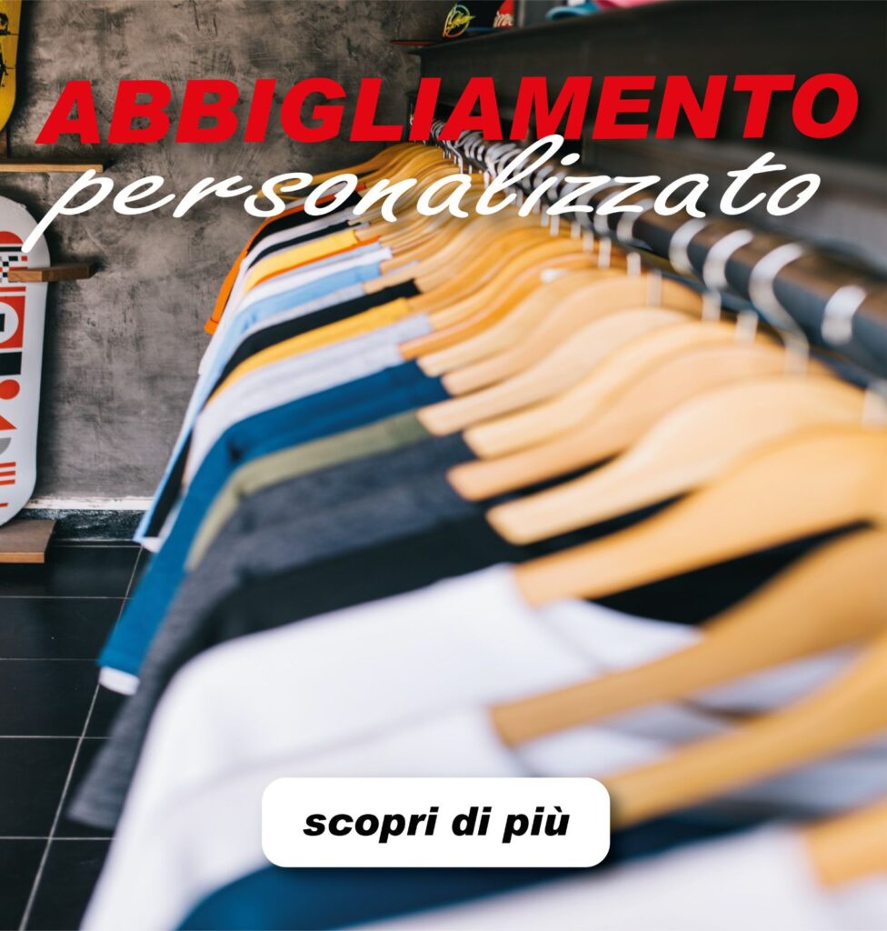 abbigliamento personalizzato