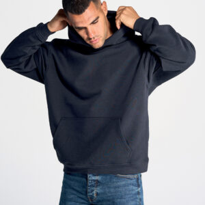 Felpa uomo cappuccio oversize