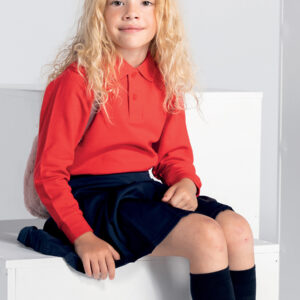 Polo bambino manica lunga regular