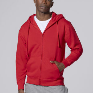 FELPA UNISEX CAPPUCCIO E ZIP PREMIUM