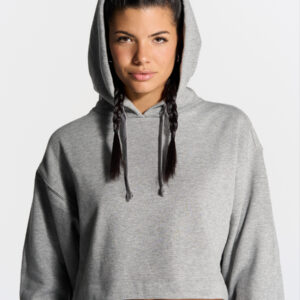 FELPA DONNA CAPPUCCIO REGULAR CROPPED