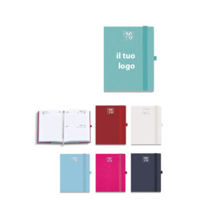 AGENDA GIORNALIERA CON ELASTICO 9X14 S/D ABBINATI