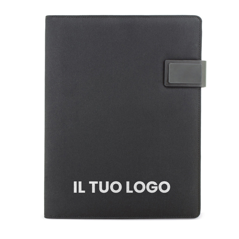 CARTELLA CONGRESSO IN TESSUTO PET MELANGE - immagine 2