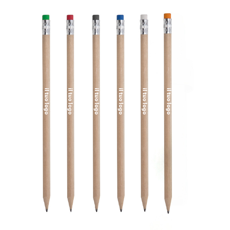 MATITA IN LEGNO CON GOMMINO