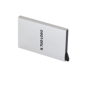 PORTACARD 7 POSTI IN ALLUMINIO