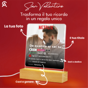 Targhetta personalizzata - Netflix