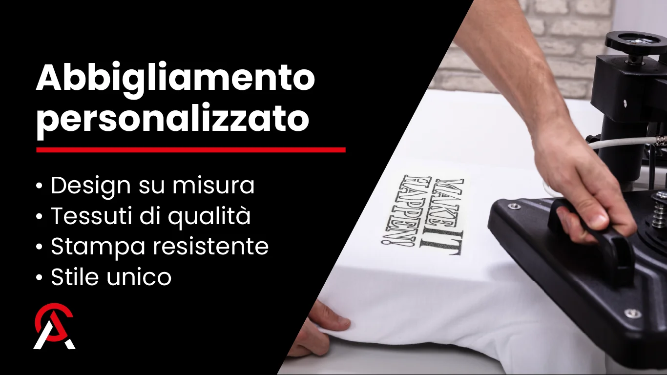 Stampa su maglietta o su abbigliamento personalizzato