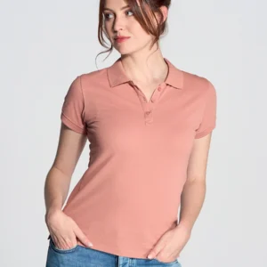 Polo donna manica corta