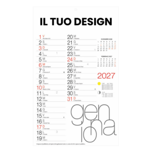 CALENDARIO OLANDESE STYLE