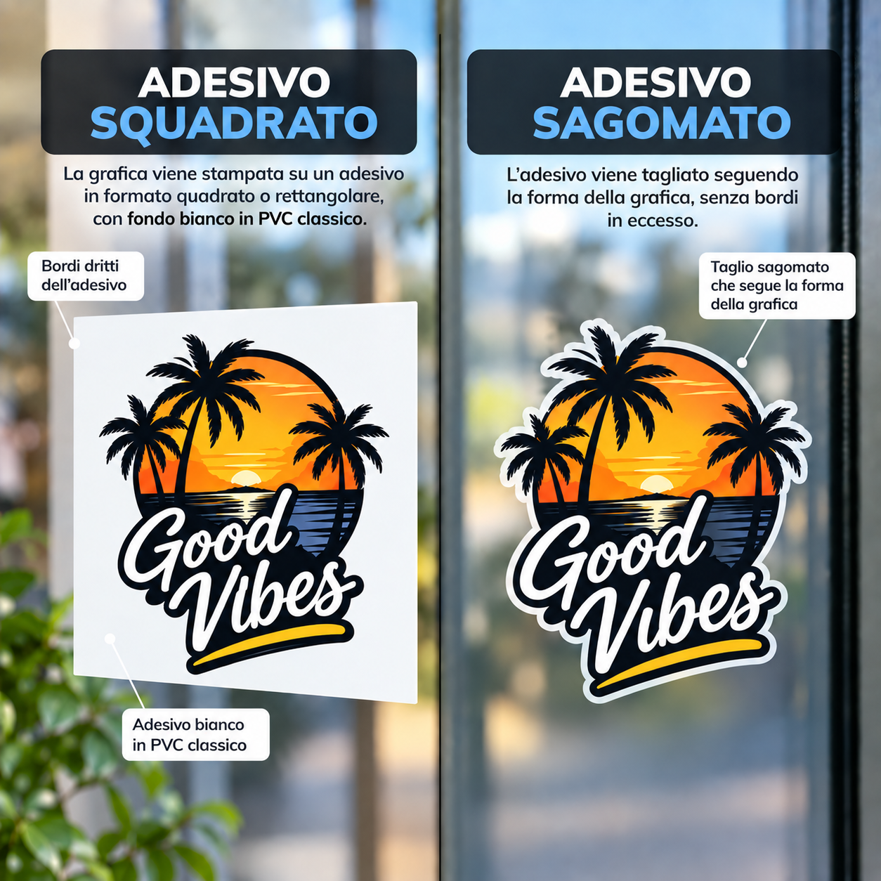 Adesivo Bianco (PVC) - immagine 2