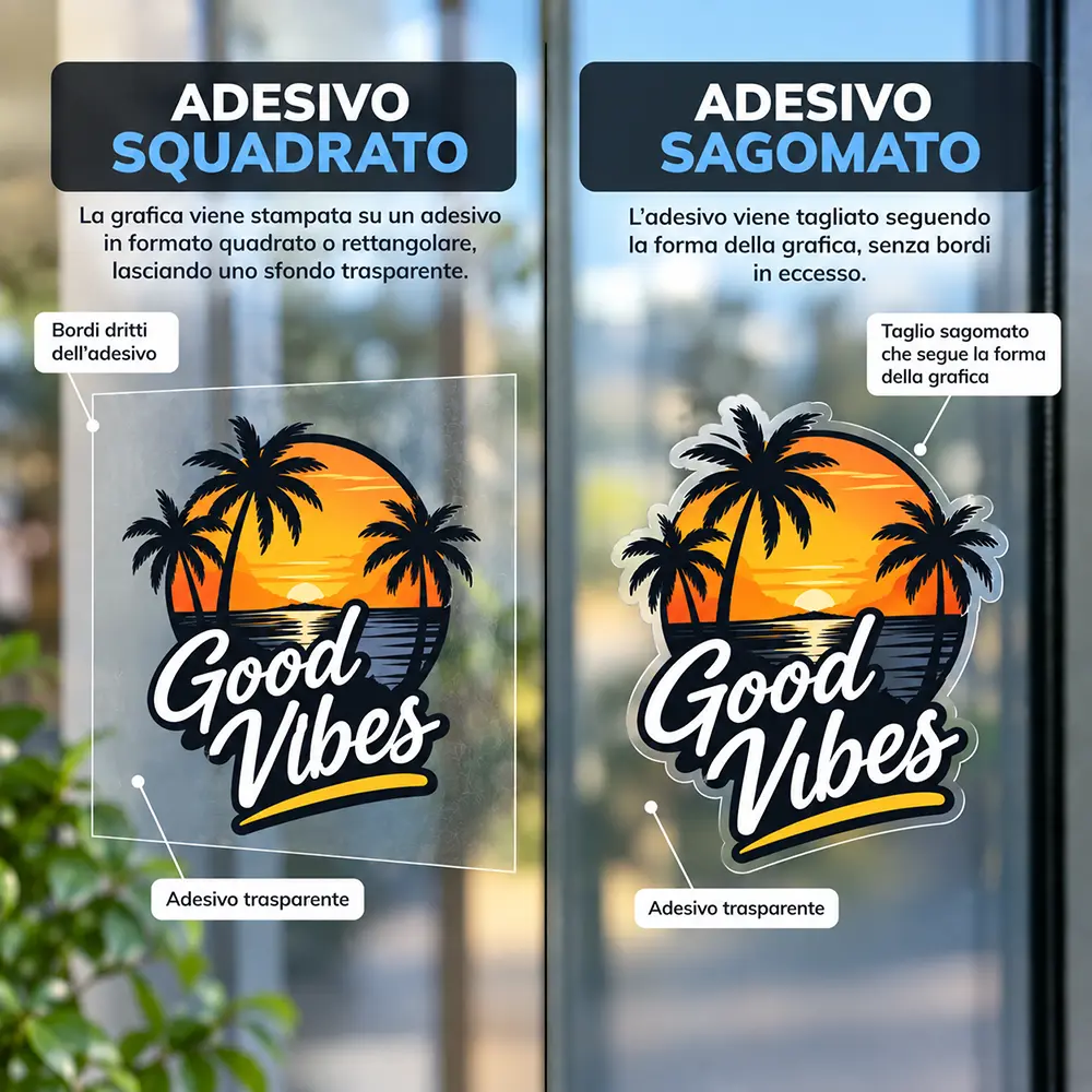 Adesivo Trasparente - immagine 2